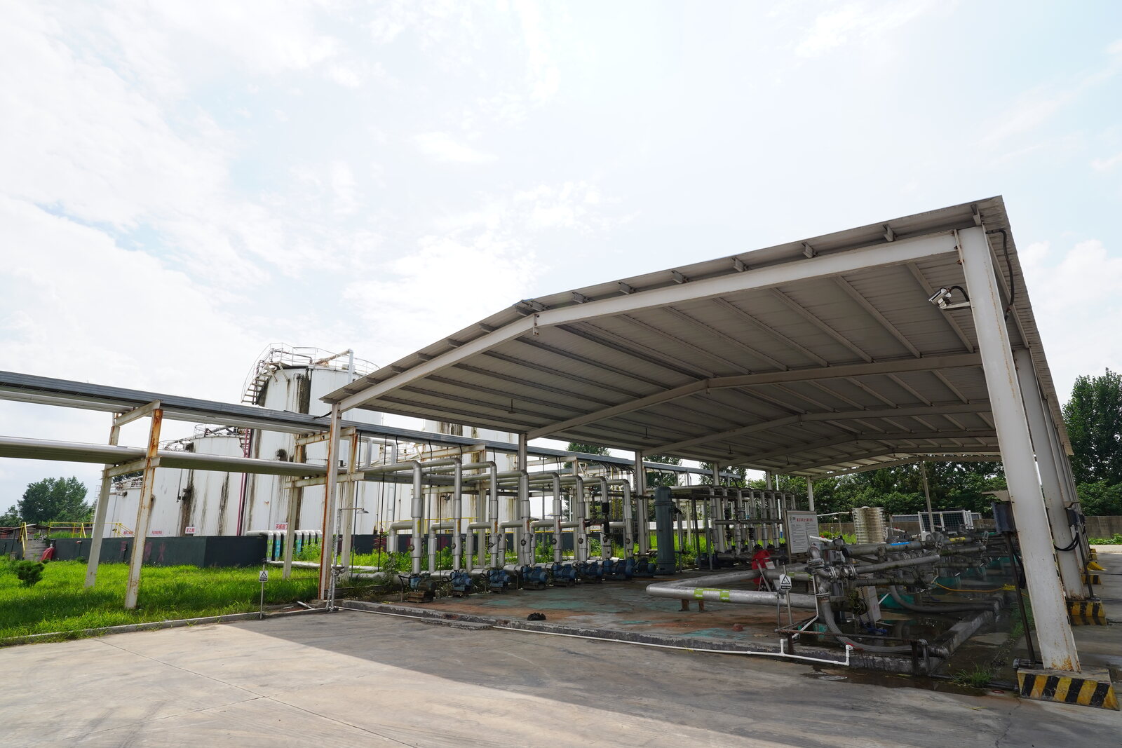 Process piping and production system